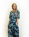 Larosela Viscose 3/4 Sleeve Long Dress