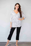 Larosela Print Button Front Shirt