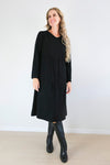 Merric Soft Knit V-Neck Midi Winter Dress